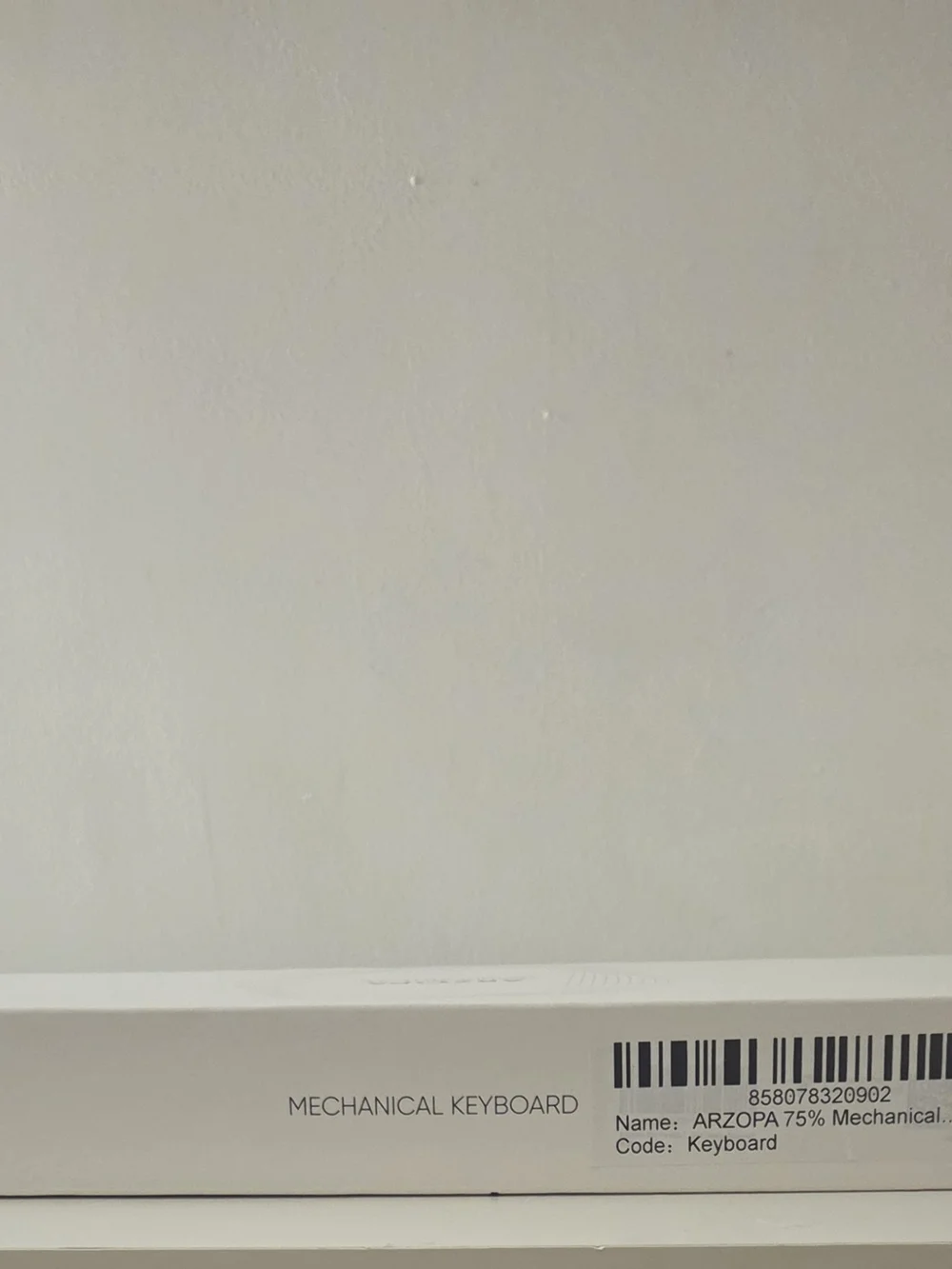 ARZOPA K81 Wired Mechanical Keyboard Black QWERTY English Compact